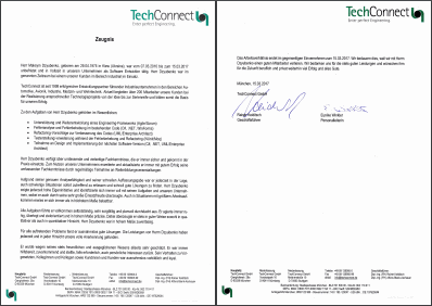 TechConnect AG Reference German